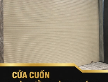 Cửa Cuốn Nhà Xưởng Bình Chánh – Chắc Chắn, Tiết Kiệm